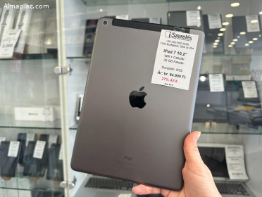 27% ÁFA | iPad 7 10.2" 32GB Wifi+LTE 6 hónap jótállás (0/52)