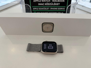 Apple Watch 8 45mm Aluminium Cellular Használt/1-3 hónap gar./Akku 91%