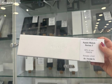 Apple Watch Series 7 GPS 41mm fekete garanciával (27/27) iSzerelés.hu