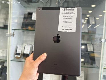 iPad 7 32GB Wifi+Cellular space grey(0/49) iSzerelés.hu