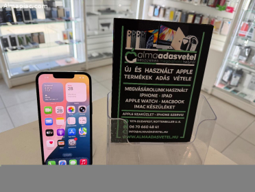 iPhone 13 128GB Független/1 hónap gar./Akku 100%/p4865