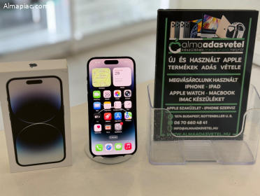 iPhone 14 Pro 128GB Független Használt/1-3 hónap gar./Akku 100%/p4712