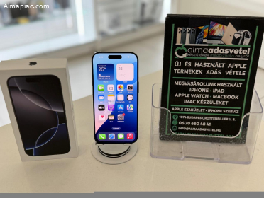 iPhone 16 Pro 128GB Független Használt/2025.12.24. Apple Gar./Akku 100