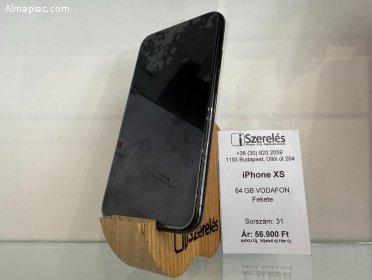 iPhone XS 64GB One függő ÚJ akku, új kijelző (31) iSzerelés.hu