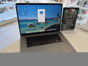 MacBook Pro 2019 16" 32GB/512ssd/i9/Újszerű/1 hónap gar./Akku 85%/