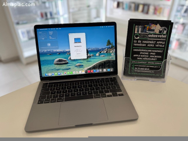 MacBook Pro M2 8GB/256ssd/ Újszerű/1-3 hónap gar./EU Bill/Akku 98%/p45