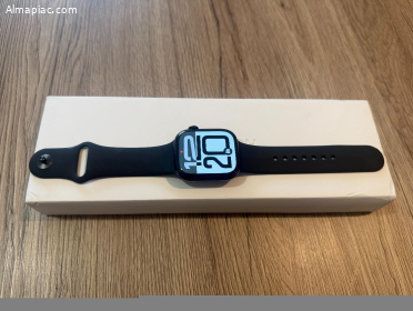 Szinte új Apple Watch Series 11 42 mm, Jetblack, 28.02.09. Apple gar.