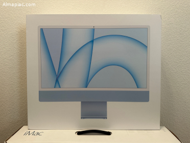 ÚJ BONTATLAN 2024 APPLE IMAC 24 Legújabb iMac 24 M4 8/8 16B/256GB Blue